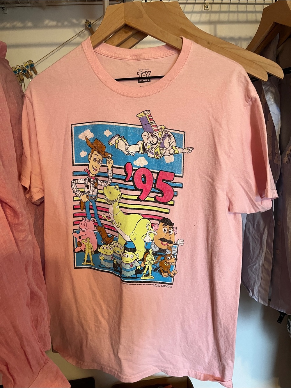 Kids' Pink Graphic T-Shirt - '95 Design